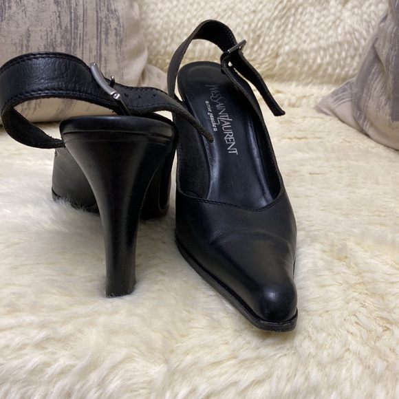 Yves St Laurent Black Heels, size 39 - Picture 5 of 10